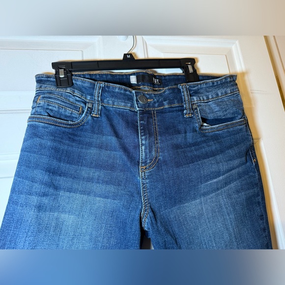 Kurt From The Kloth Toothpick Skinny Distressed Jeans Size 12 High Rise Classic - Picture 2 of 9